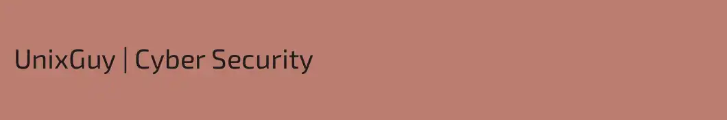 UnixGuy | Cyber Security